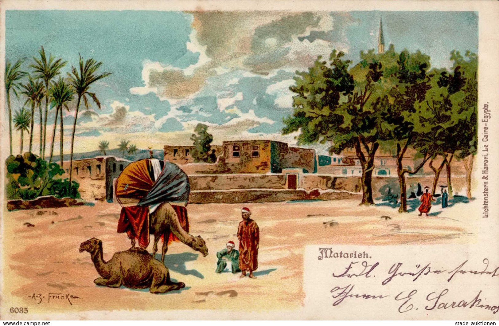 Ägypten Matarieh Kamel 1904 I-II - Other & Unclassified
