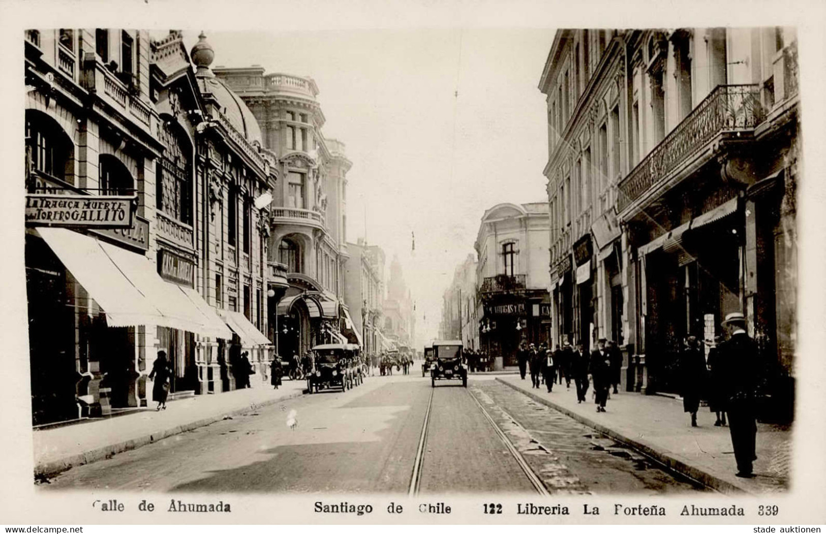 Santiago De Chile (Chile) Calle De Ahumada I - Chile