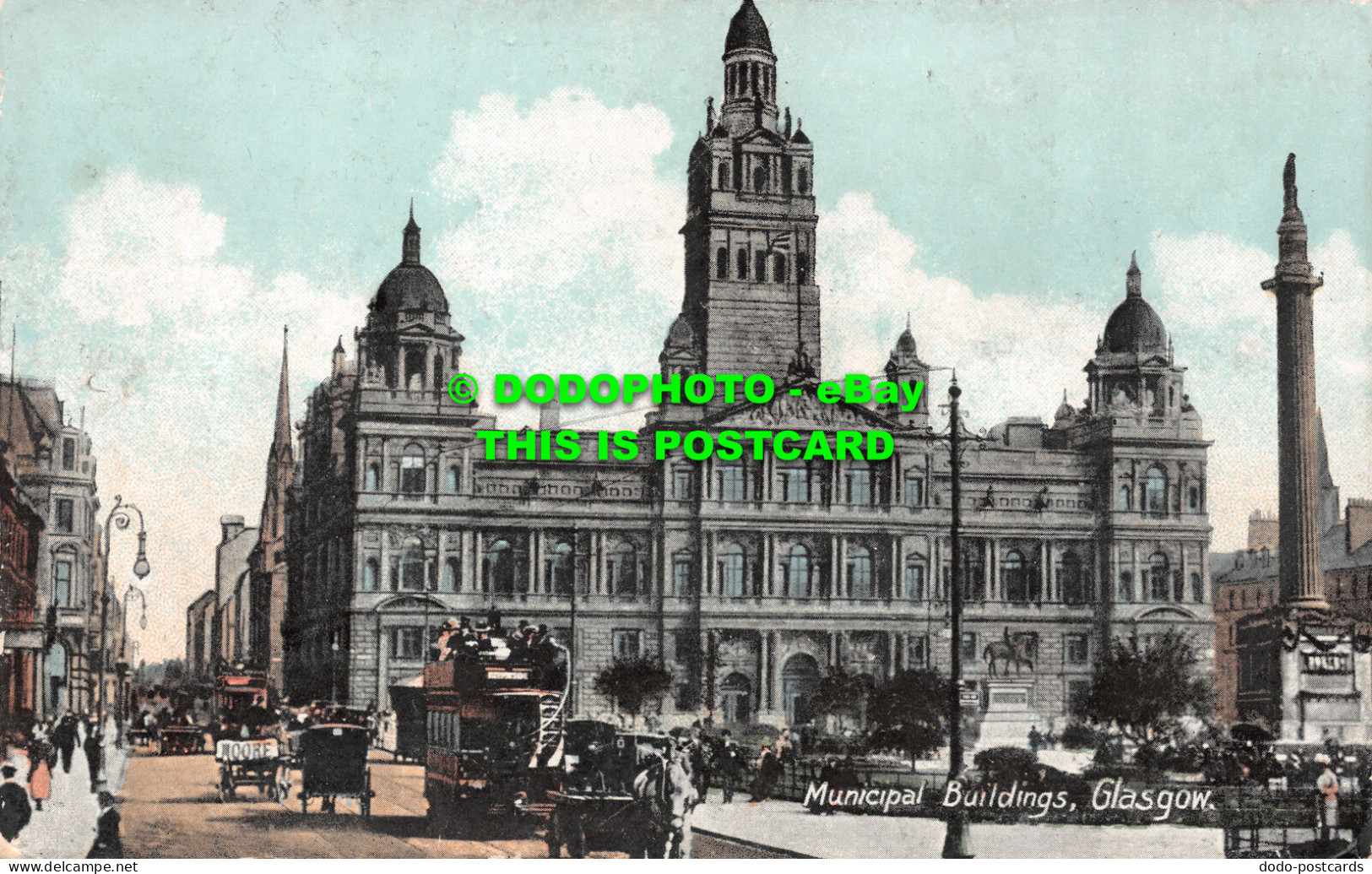 R505115 Glasgow. Municipal Buildings. Philco Series. No. 4138 - Monde