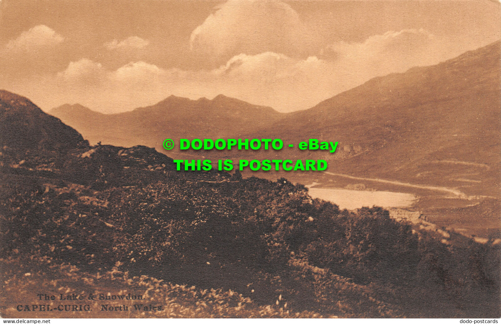 R505116 North Wales. The Lake And Snowdon. Capel Curig. Hugo Lang - Monde