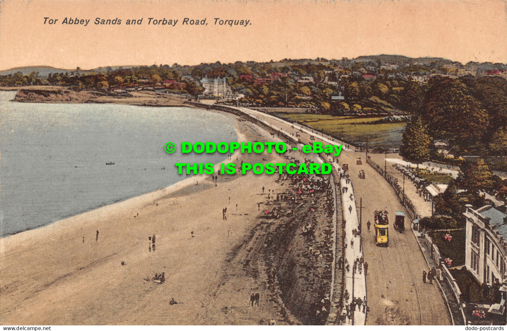 R505375 Torquay. Tor Abbey Sands And Torbay Road - Monde