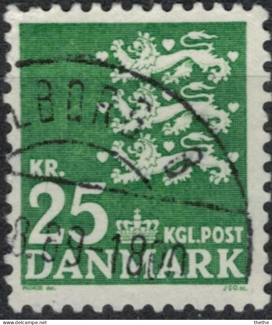 DANEMARK - Armoiries - Used Stamps