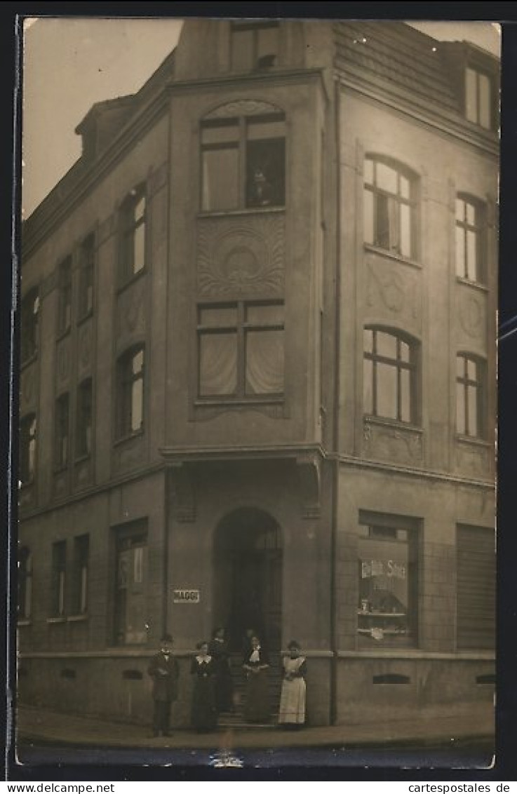 Foto-AK Dellwig /Essen, Maggihaus In Der Wertstrasse 27 Ecke Zugstrasse Ca. 1920  - Essen