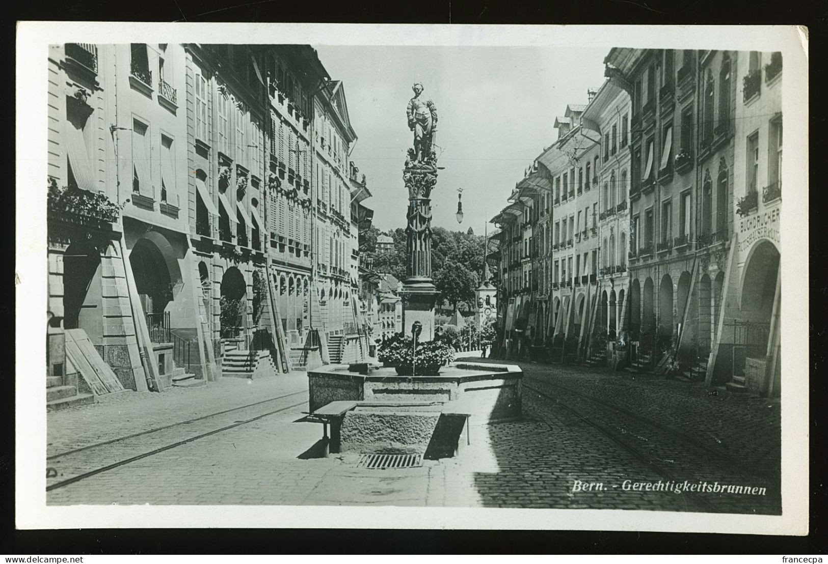 14475 - SUISSE -  BERN - Gerechtigkeitsbrunnen - Berne