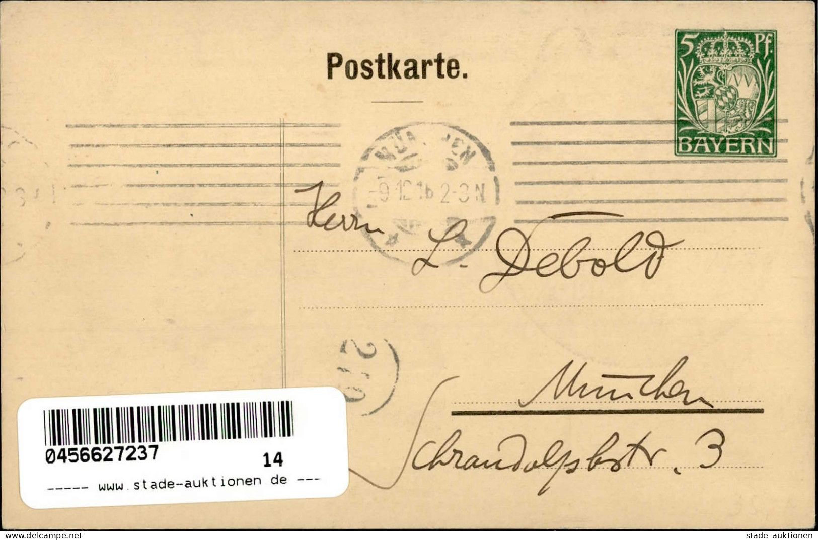 BAYERN-GSK - PP 38 B 8/01 STUDENTIKA PASSIVEN-VERBAND A.A.V.M. (MÜNCHEN) I - Other & Unclassified