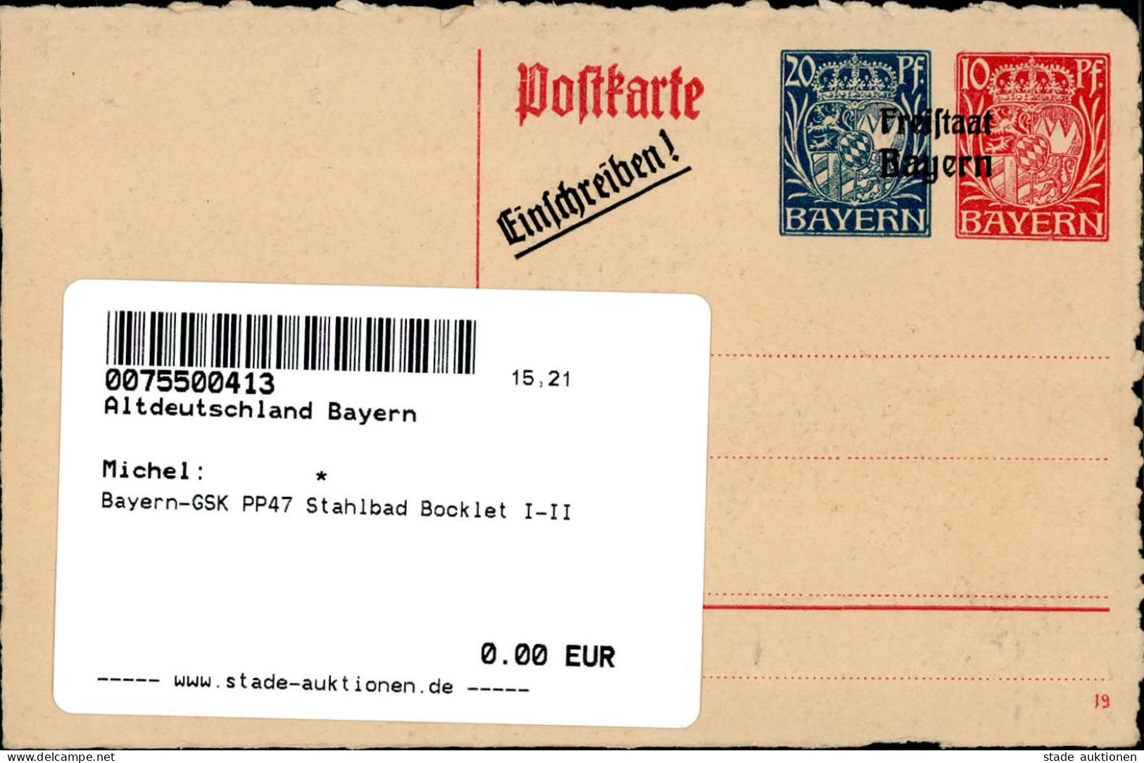 Bayern-GSK PP47 Stahlbad Bocklet I-II - Other & Unclassified
