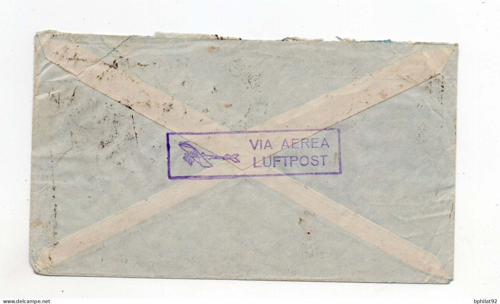 !!! BRESIL, LETTRE DE RIO DE JANEIRO PAR ZEPPELIN POUR DUSSELDORF DE 1934 - Airmail