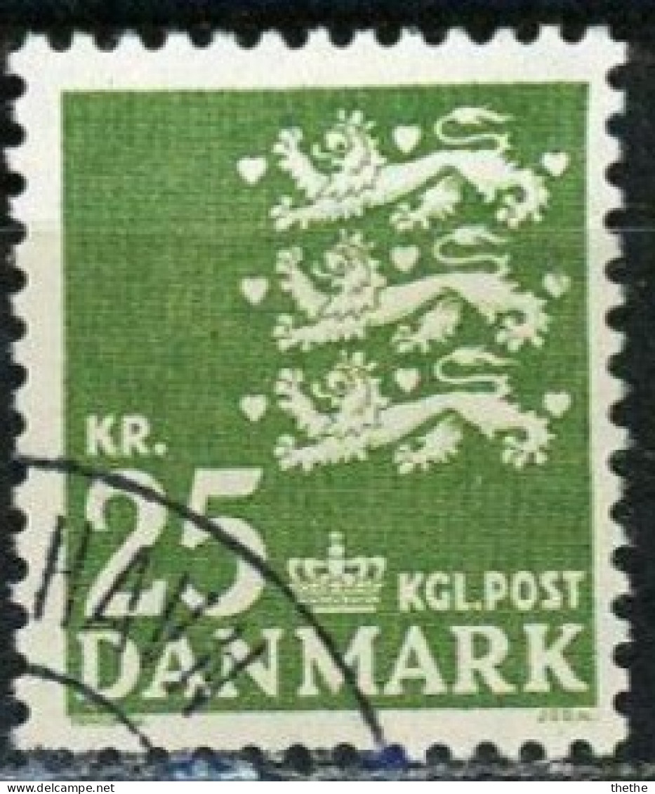 DANEMARK - Armoiries - Used Stamps