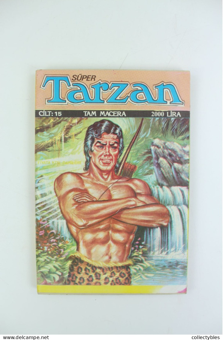 TARZAN Turkish Comic Book 1990s COMPLETE SET 1-20 Edgar Rice Burroughs RARE Free Shipping