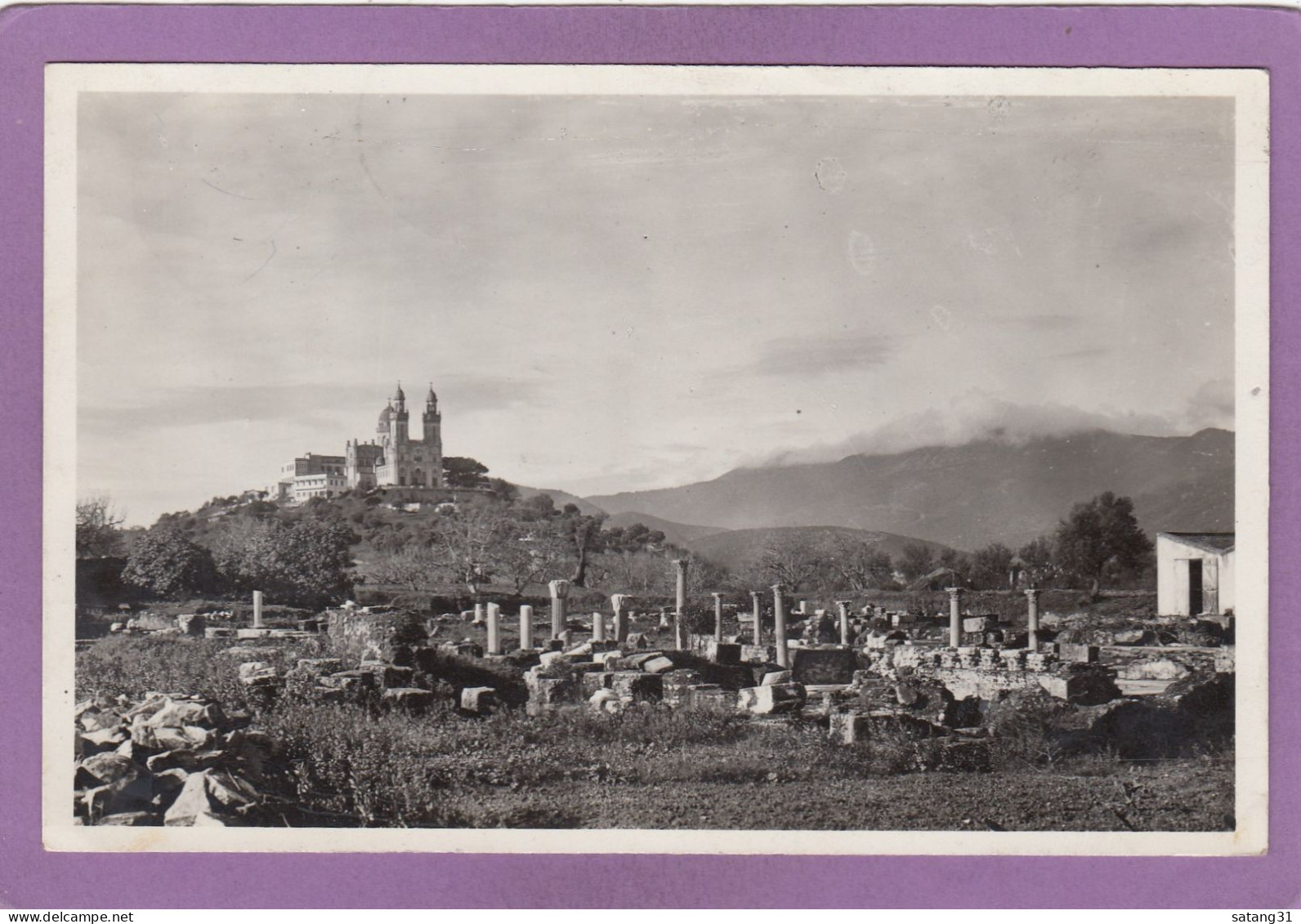 BONE, RUINES D'HIPPONE,LES COLONNADES. VERS 1951. - Konstantinopel