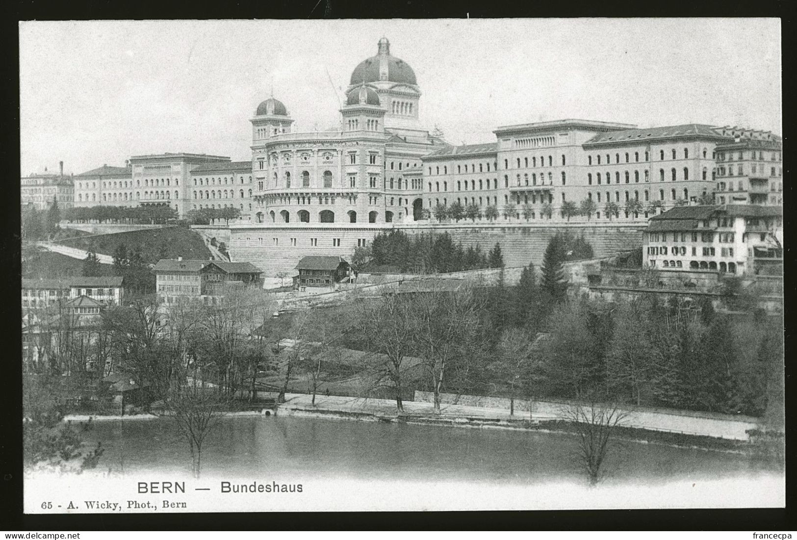 14480 - SUISSE -  BERN Bundeshaus - DOS NON DIVISE - Berne