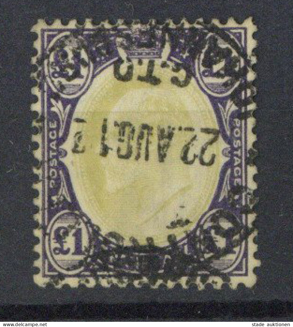 Transvaal König Edward VII 1903 £ 1 Gestempelt - Autres & Non Classés