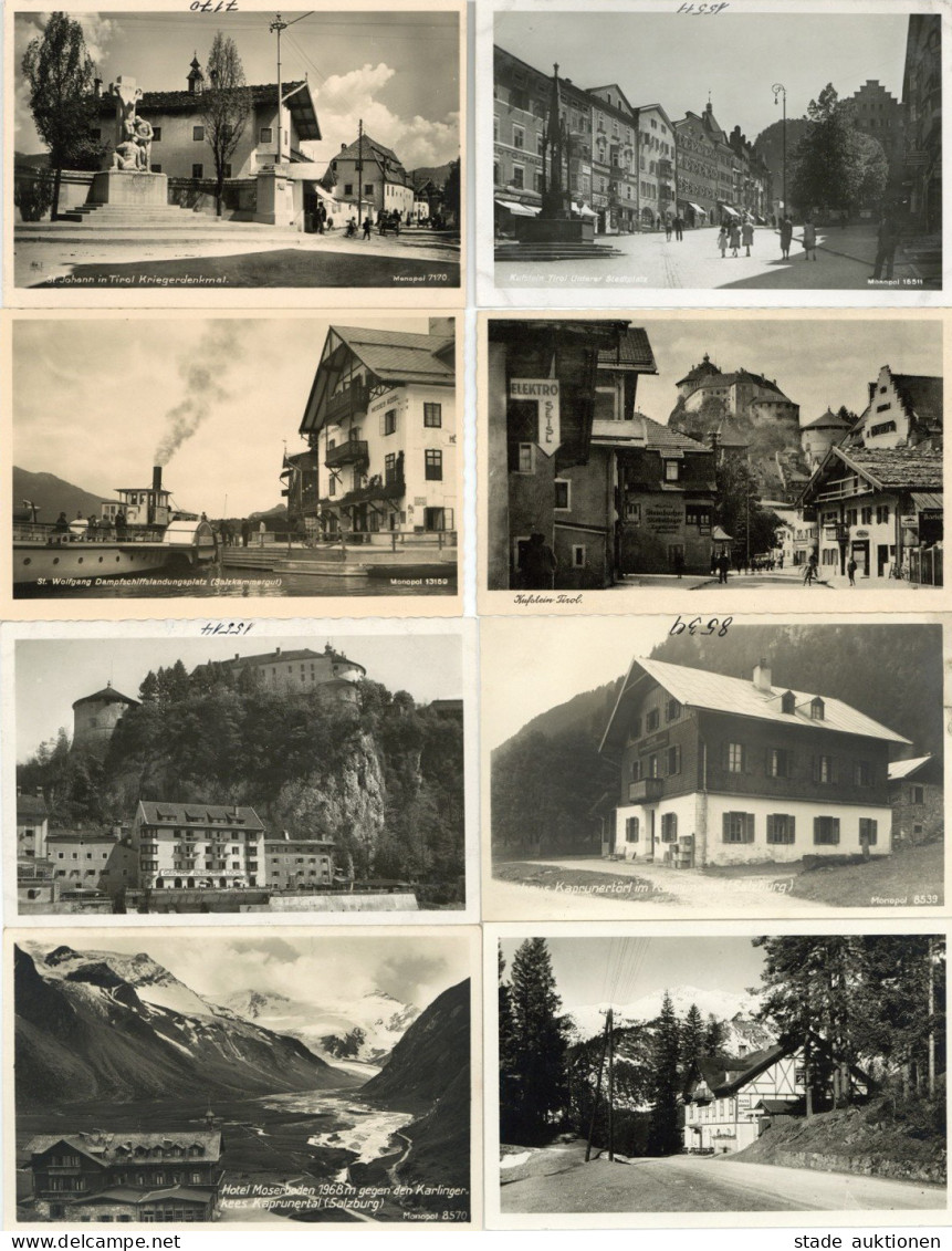 Österreich Karton Mit Ca. 800 Alten Ansichtskarten Jeweils In Mengen Mehrfach I-II - 100 - 499 Postcards