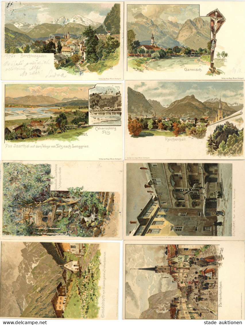 Strützel, Otto Lot Mit 25 Künstler-Lithographien - Other & Unclassified