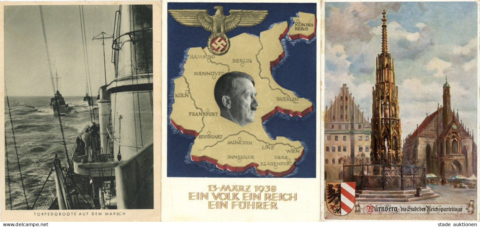 Propaganda WK II Album Mit 100 Propaganda-Belegen, Viel Einfache Aber Auch Bessere Ware II - Guerra 1939-45