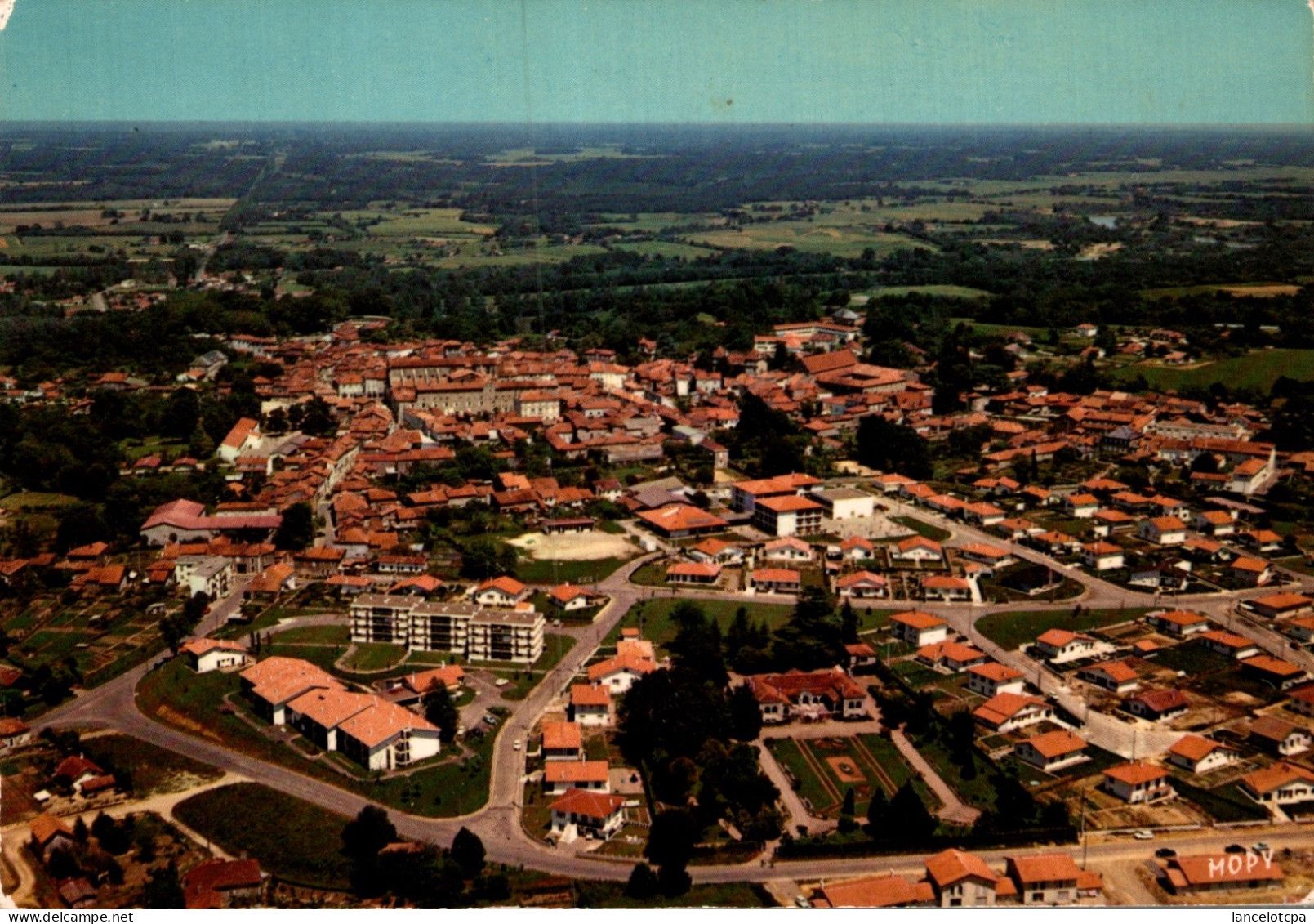 40 - SAINT SEVER / VUE GENERALE AERIENNE - Saint Sever