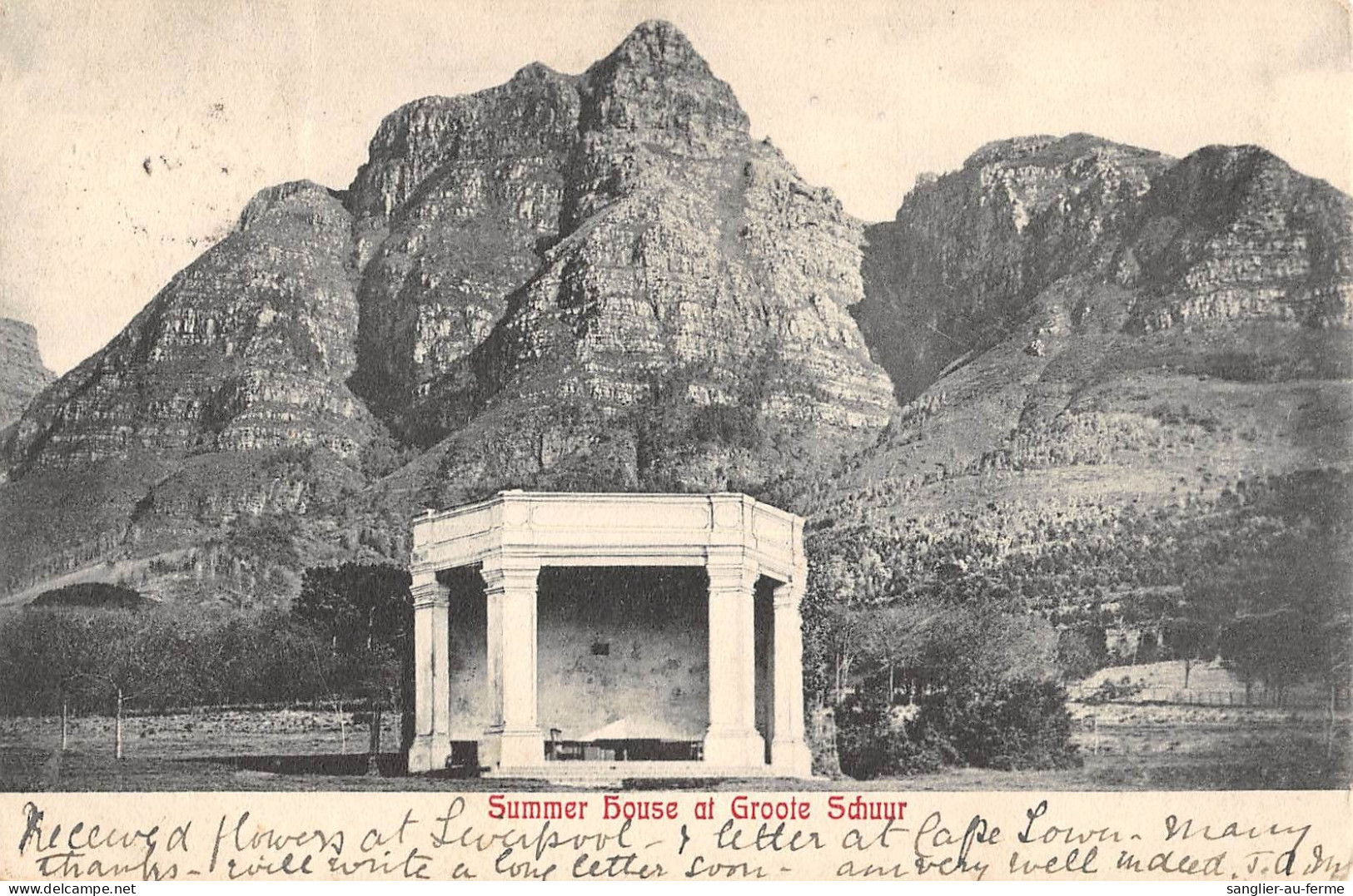 CPA / AFRIQUE DU SUD / SUMMER HOUSE AT GROOTE SCHUUR - Südafrika