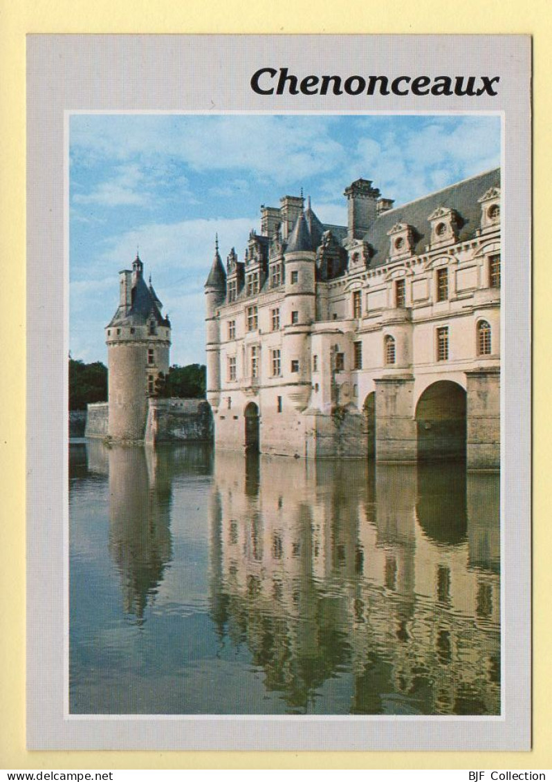 37. CHENONCEAUX – Le Château / Façade Ouest (voir Scan Recto/verso) - Chenonceaux