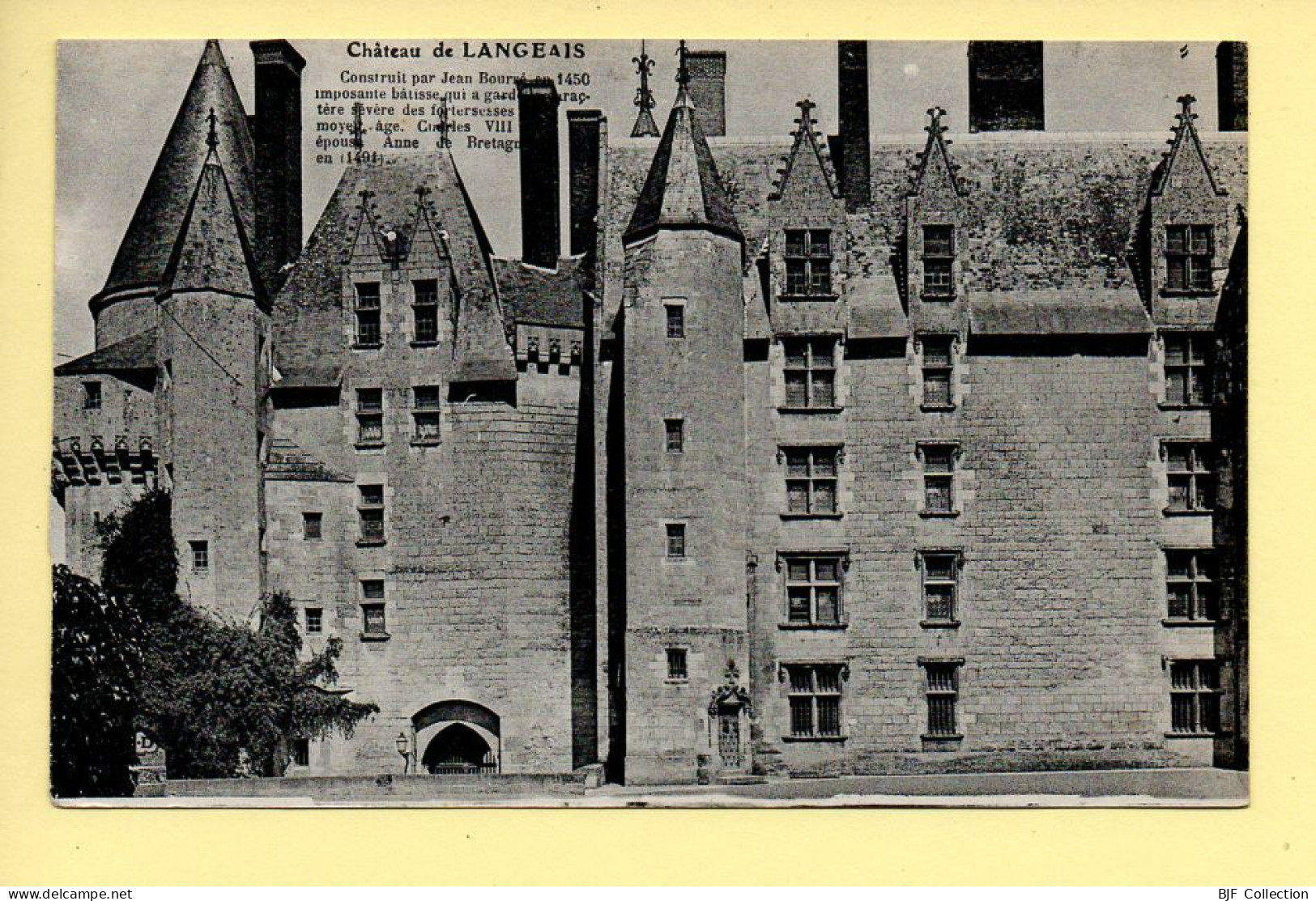 37. Château De LANGEAIS (voir Scan Recto/verso) - Langeais