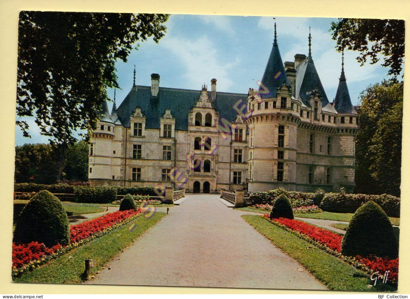 37. AZAY-LE-RIDEAU – Le Château (voir Scan Recto/verso) - Azay-le-Rideau