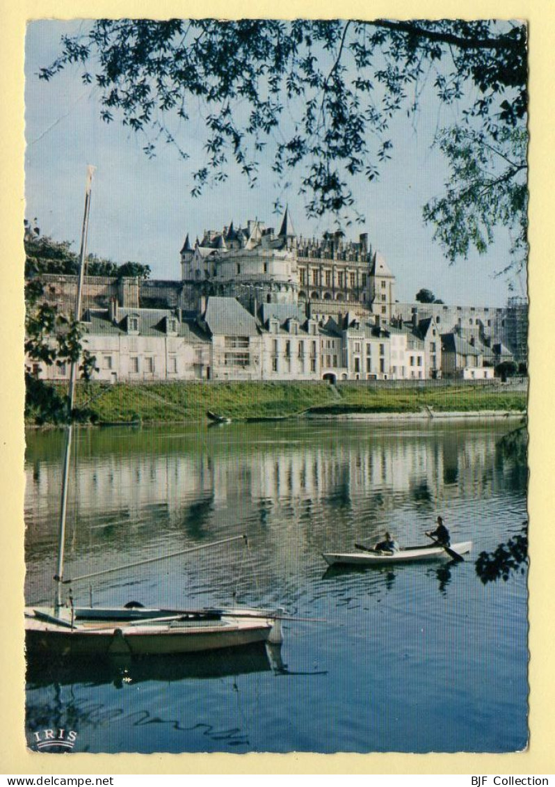 37. AMBOISE - Le Château Du XVe Siècle (animée, Barques) CPSM (voir Scan Recto/verso) - Amboise