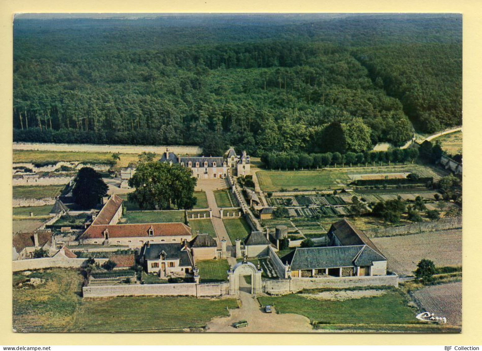 37. CHEMILLE-SUR-INDROIS – La Chartreuse Du Liget / Vue Aérienne (voir Scan Recto/verso) - Other & Unclassified