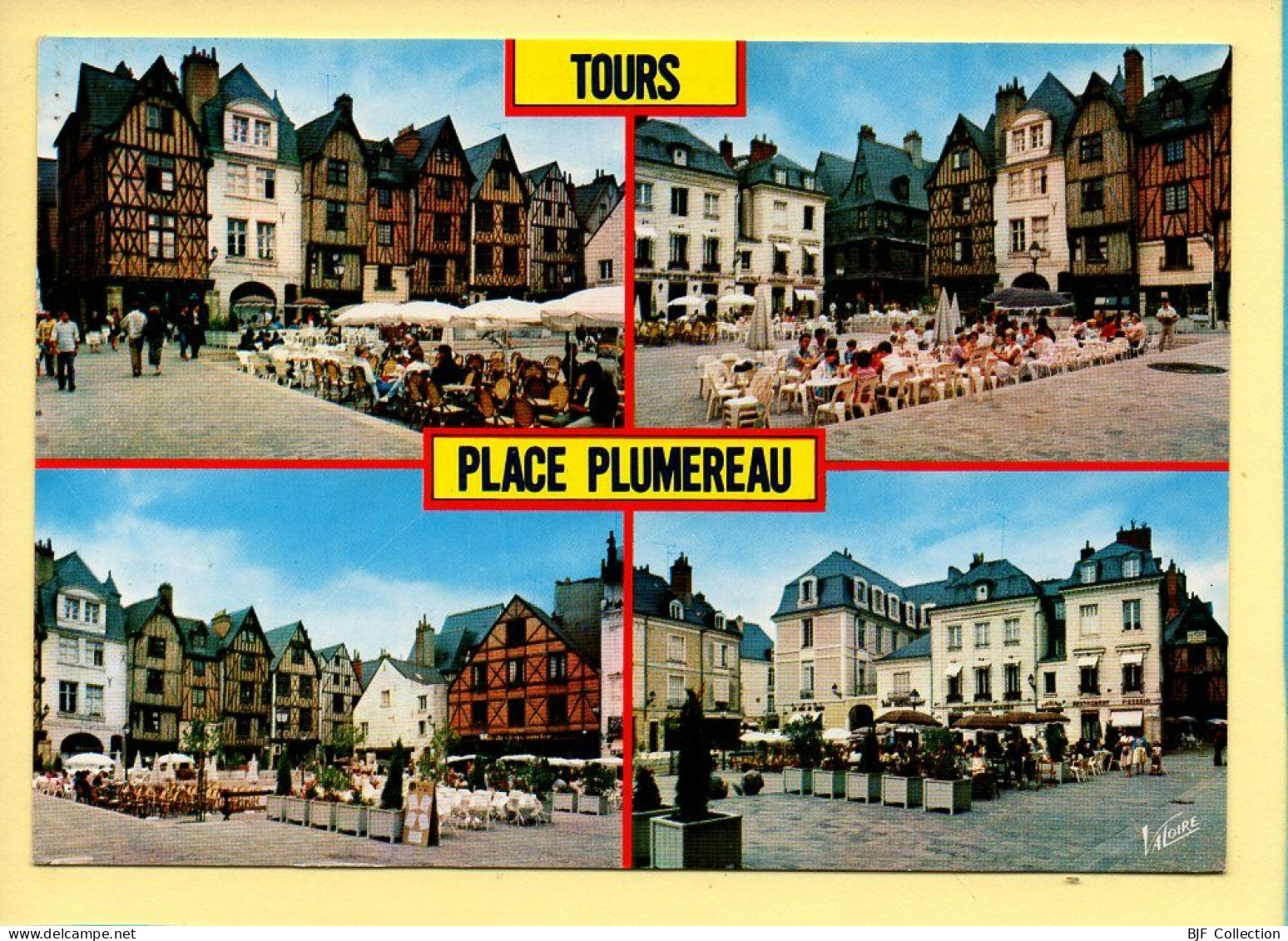 37. TOURS – Place Plumereau / Multivues (animée) (voir Scan Recto/verso) - Tours