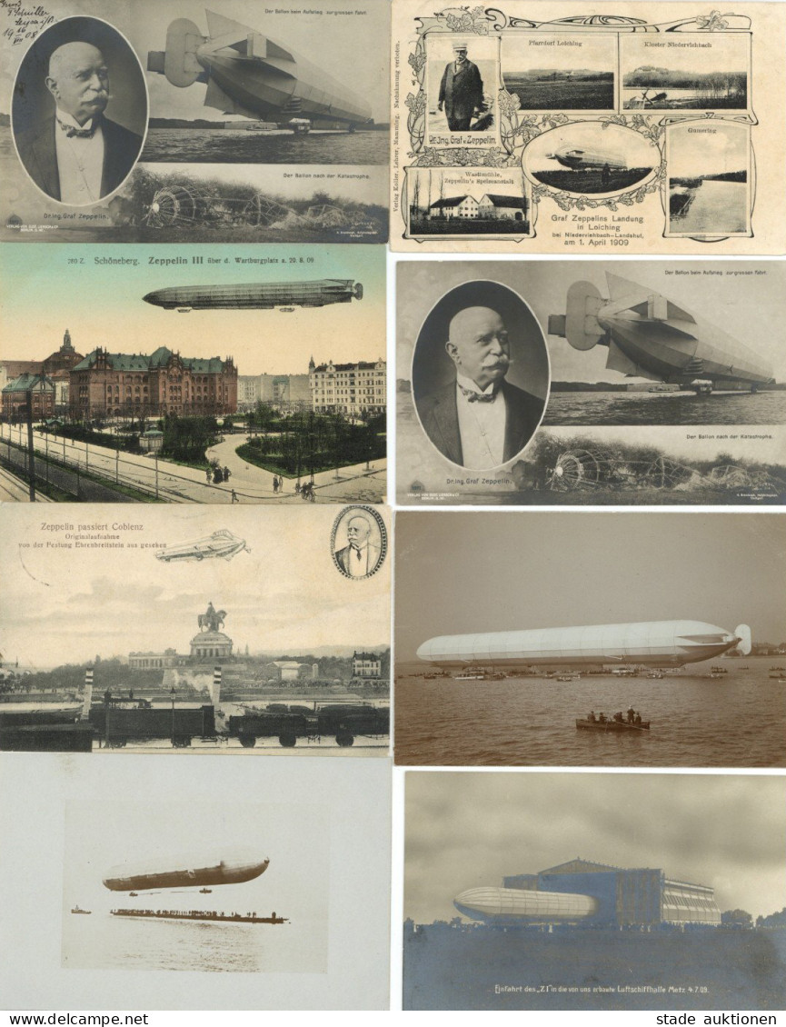 Zeppelin Partie Von Ca. 70 AK I-II Dirigeable - Airships