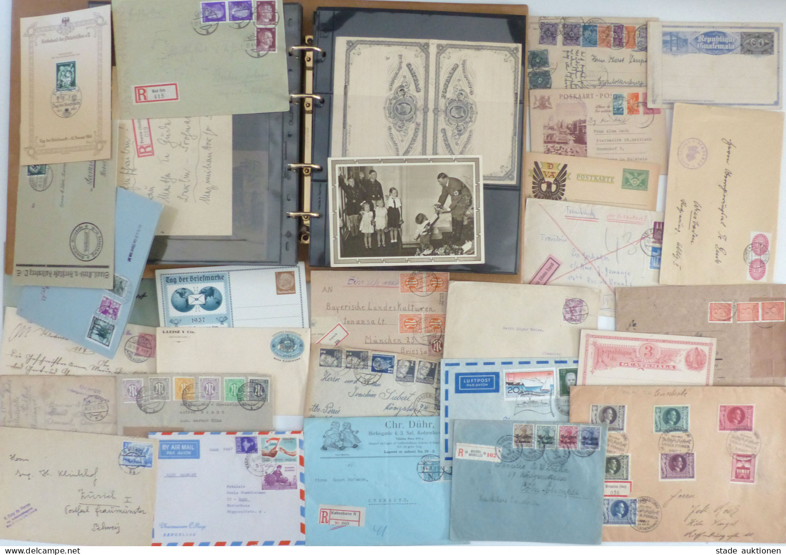 Deutschland Briefe-Sammlung (ca. 160 Stück) Meist Vor 1950 (umfangreich Deutsches Reich) Mit Durchgehend Interessanten S - 100 - 499 Postales