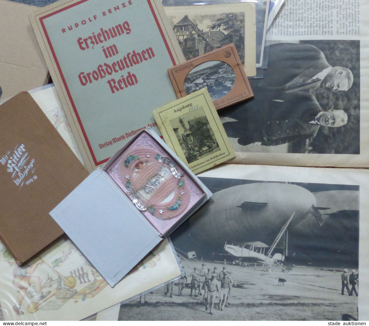 WUKI Grosse Umzugskiste, Voll Mit Ansichtskarten, Büchern, Dokumente Usw. - 100 - 499 Postcards