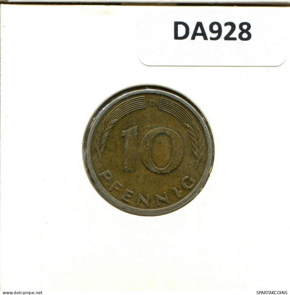 10 PFENNIG 1981 D BRD ALEMANIA Moneda GERMANY #DA928.E.A - 10 Pfennig