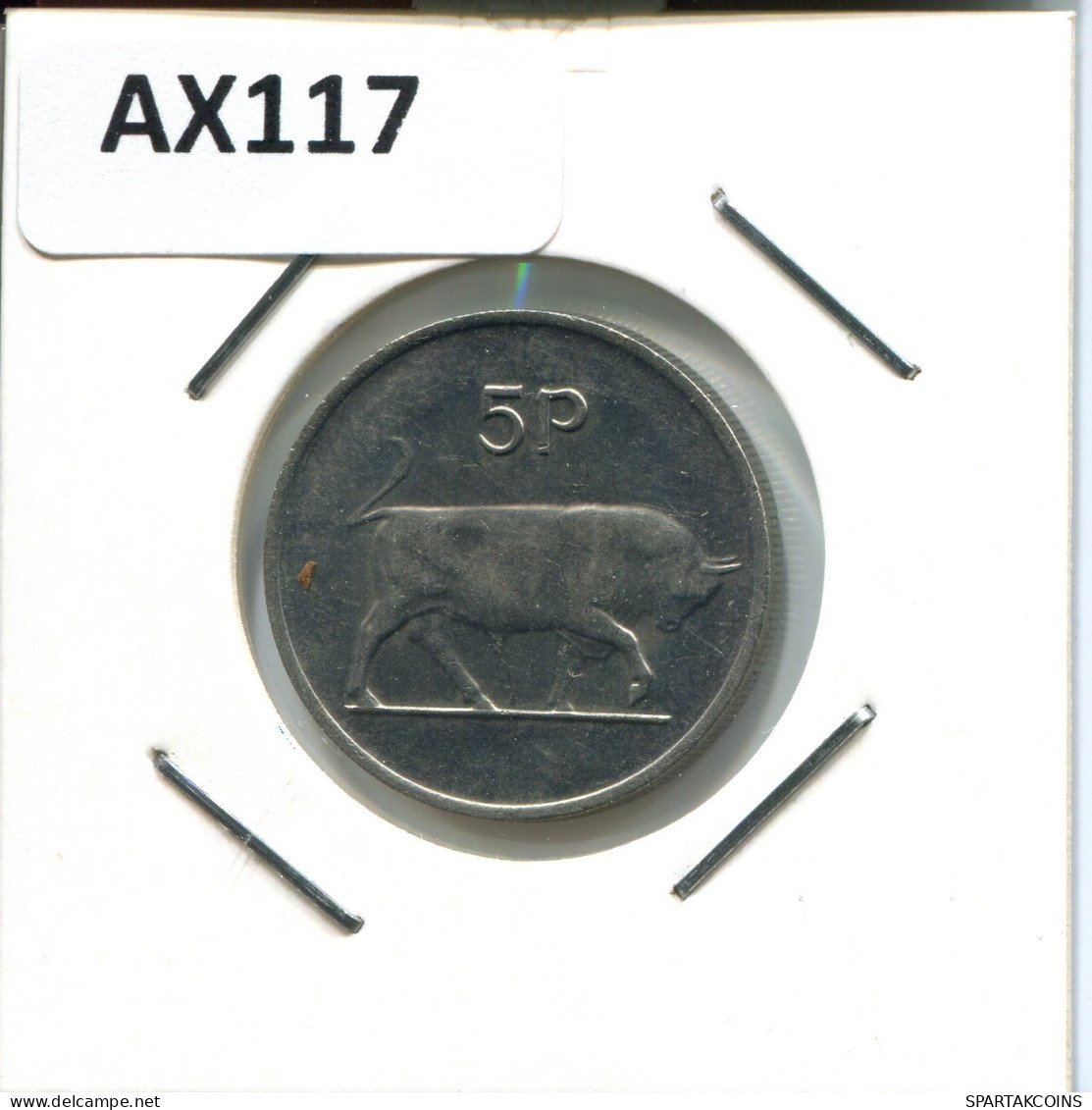 5 PENCE 1976 IRLANDA IRELAND Moneda #AX117.E.A - Irlanda