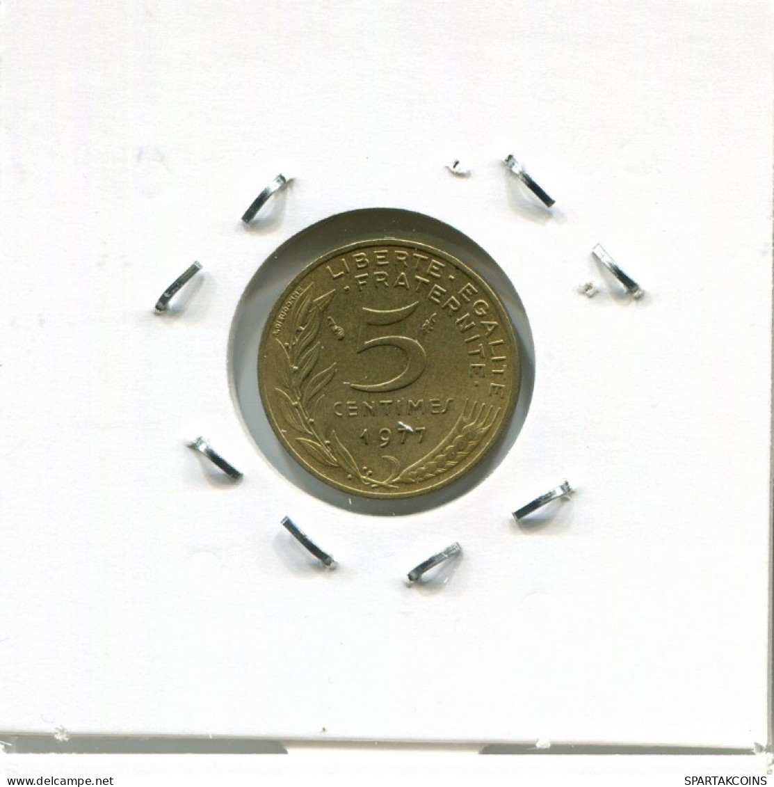 5 CENTIMES 1977 FRANCE Coin French Coin #AN808.U.A - 5 Centimes