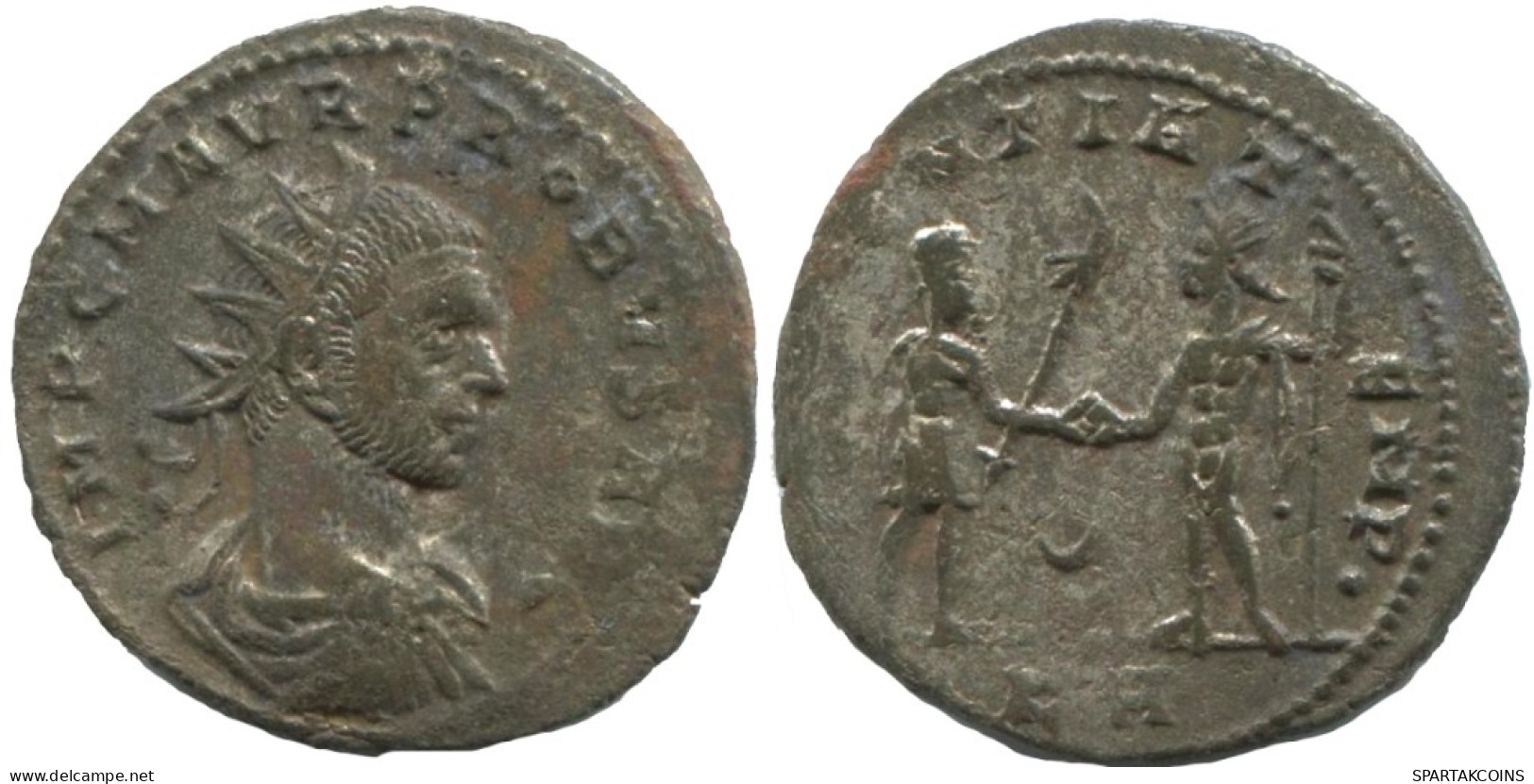 PROBUS ANTONINIANUS Tripolis (? / KA) AD 276 - 282 CLEMENTIA TEMP #ANT1934.48.E.A - Der Soldatenkaiser (die Militärkrise) (235 / 284)