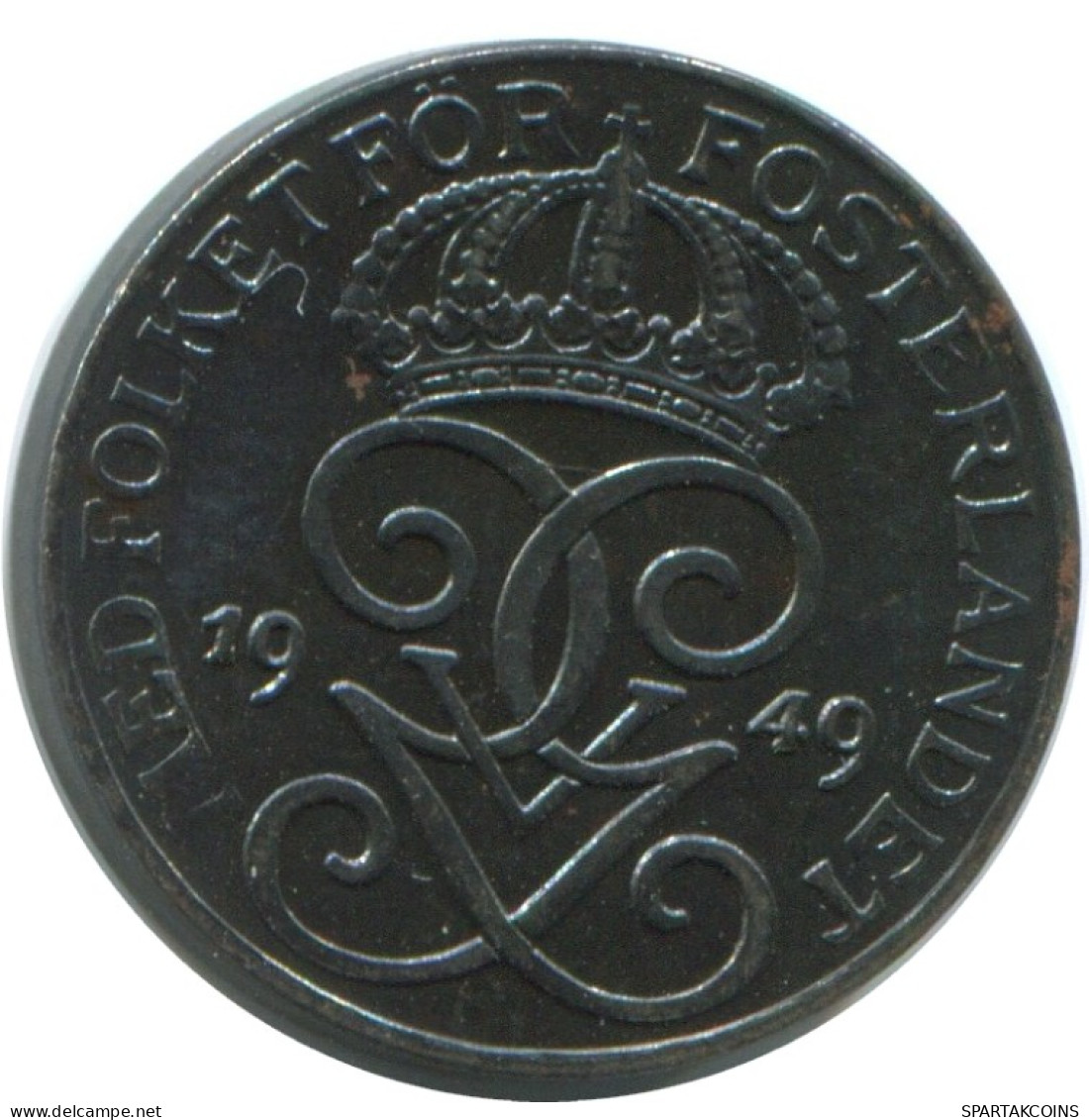 1 ORE 1949 SWEDEN Coin #AD393.2.U.A - Zweden