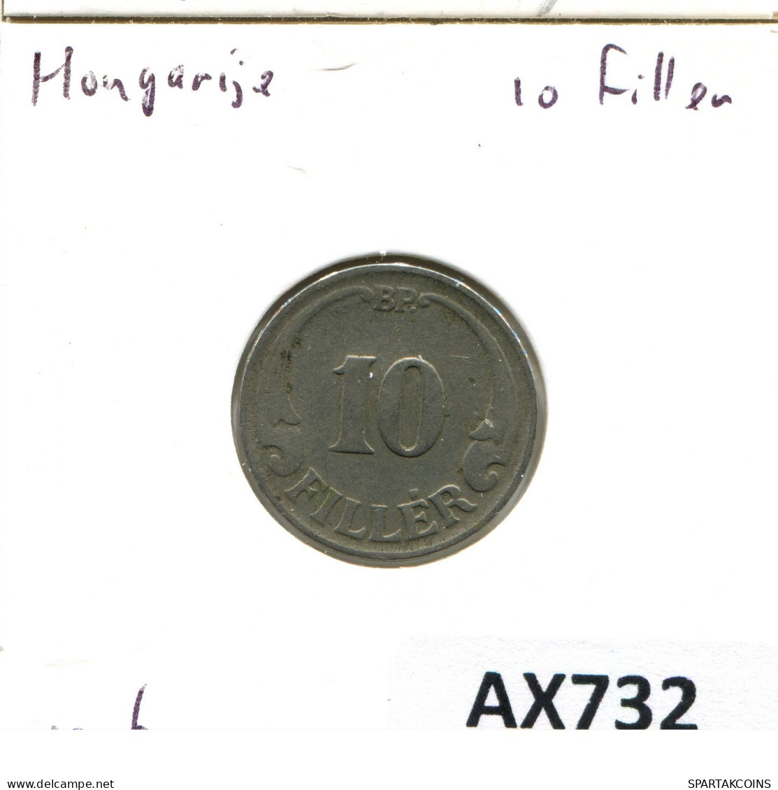 10 FILLER 1926 SIEBENBÜRGEN HUNGARY Münze #AX732.D.A - Hongrie