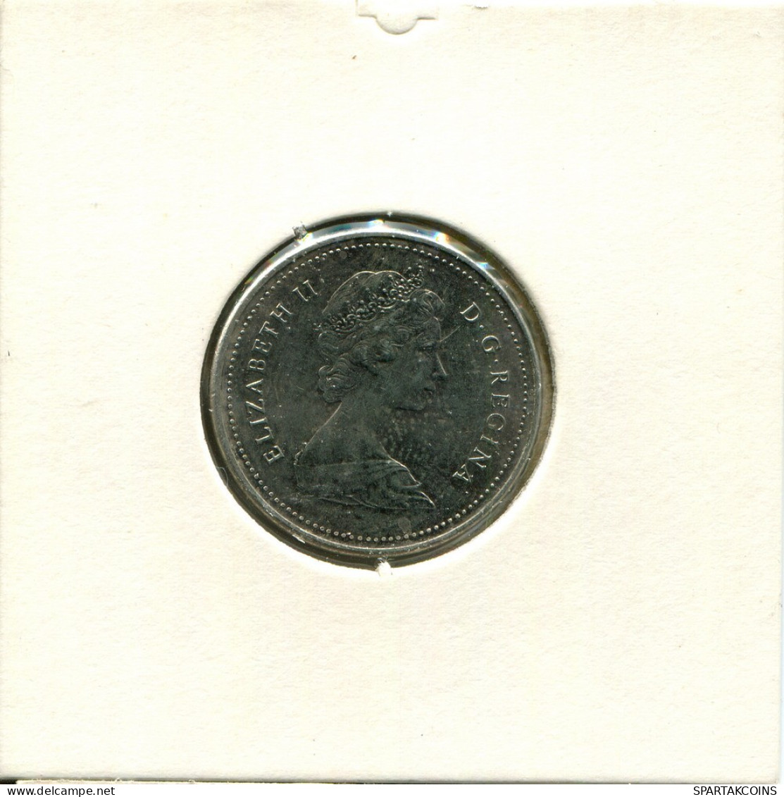 5 CENT 1985 CANADA Coin #AU214.U.A - Canada