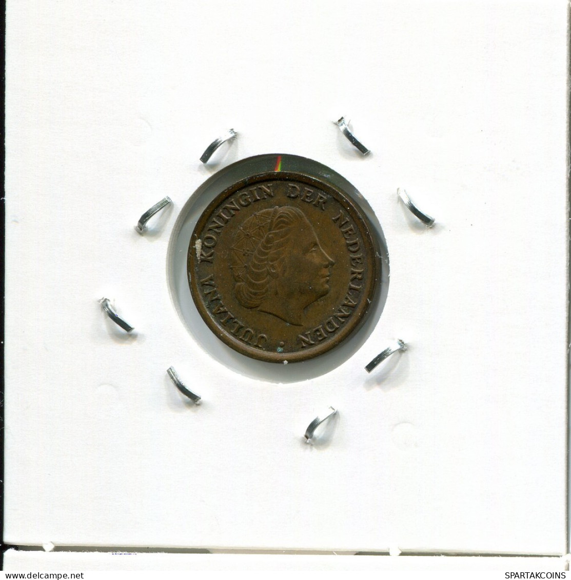 1 CENT 1973 NETHERLANDS Coin #AR542.U.A - 1948-1980: Juliana