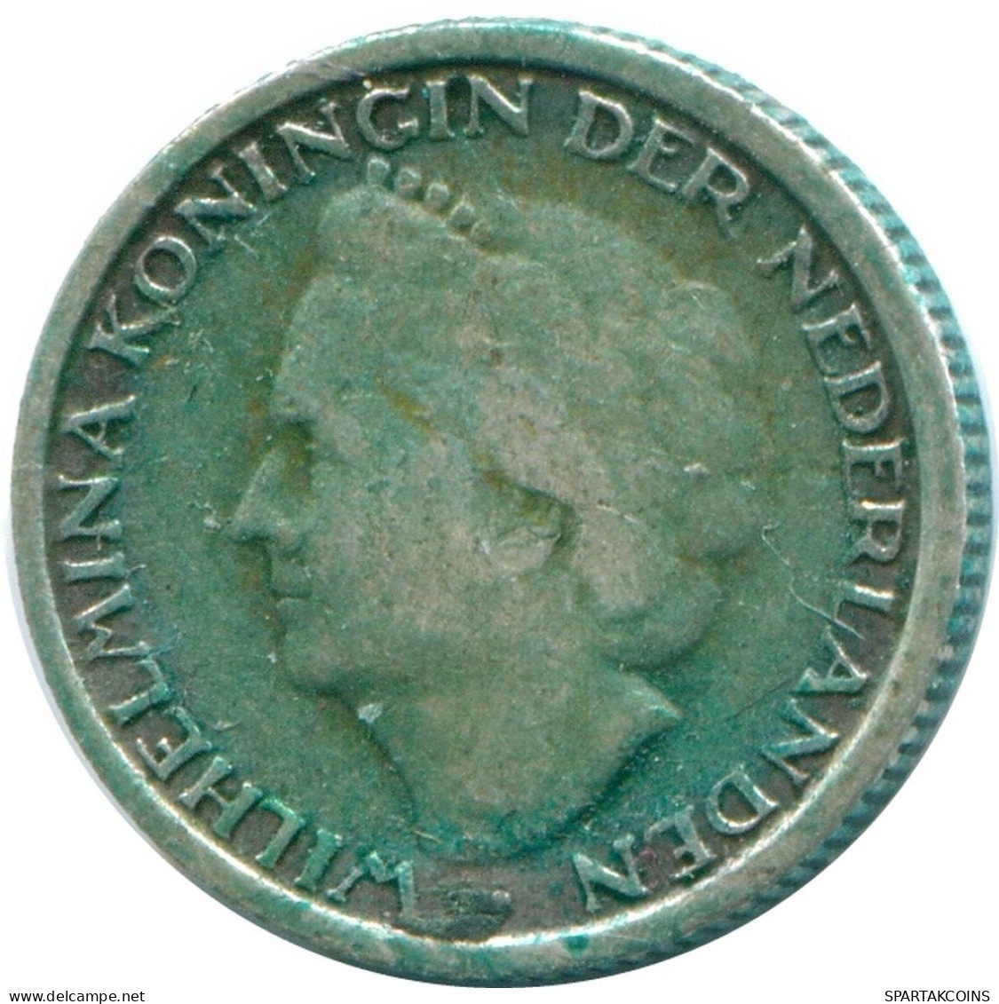 1/10 GULDEN 1948 CURACAO NIEDERLANDE SILBER Koloniale Münze #NL11962.3.D.A - Curaçao