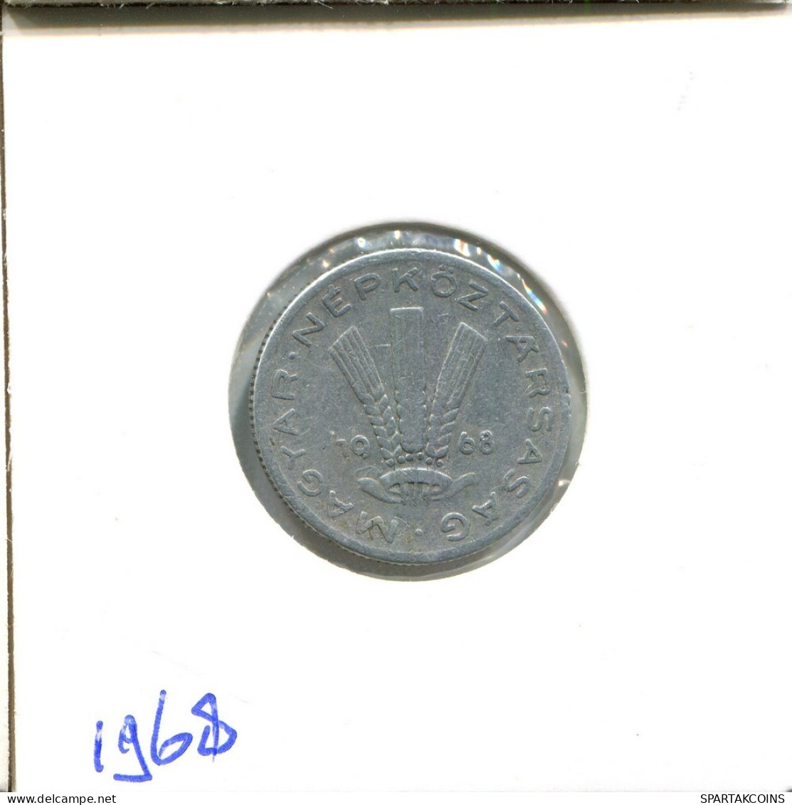 20 FILLER 1968 HUNGARY Coin #AS825.U.A - Hungría