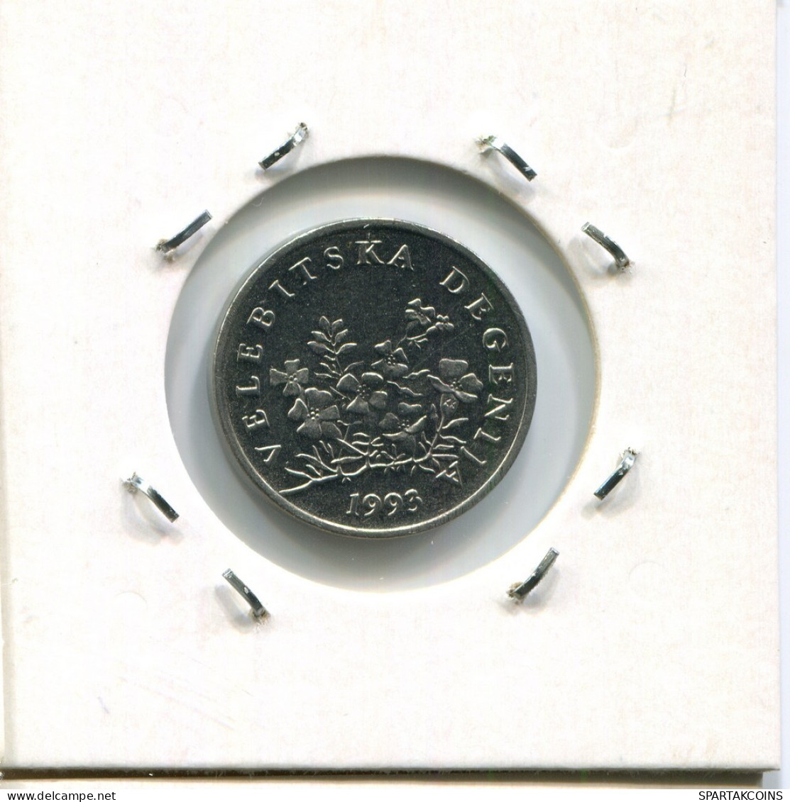50 LIPA 1993 CROATIA Coin #AR666.U.A - Croacia