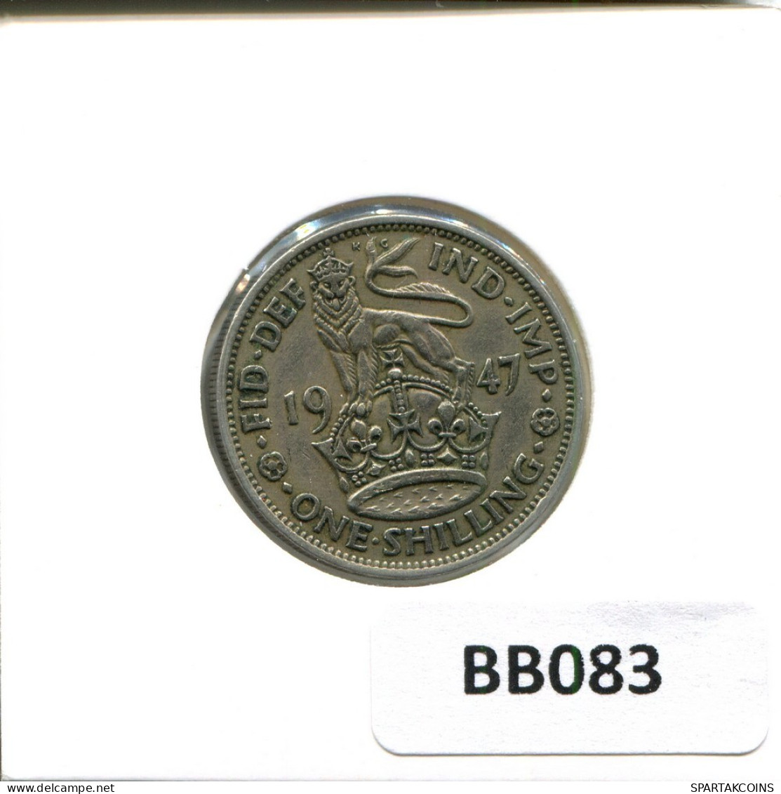 SHILLING 1947 UK GROßBRITANNIEN GREAT BRITAIN Münze #BB083.D.A - I. 1 Shilling
