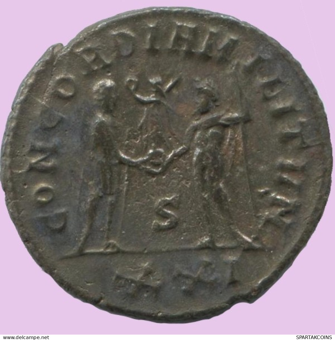MAXIMIANUS ANTONINIANUS Cyzicus (S / XXI) AD293 CONCORDIA MILI TVM #ANT1902.48.D.A - La Tetrarchia E Costantino I Il Grande (284 / 307)