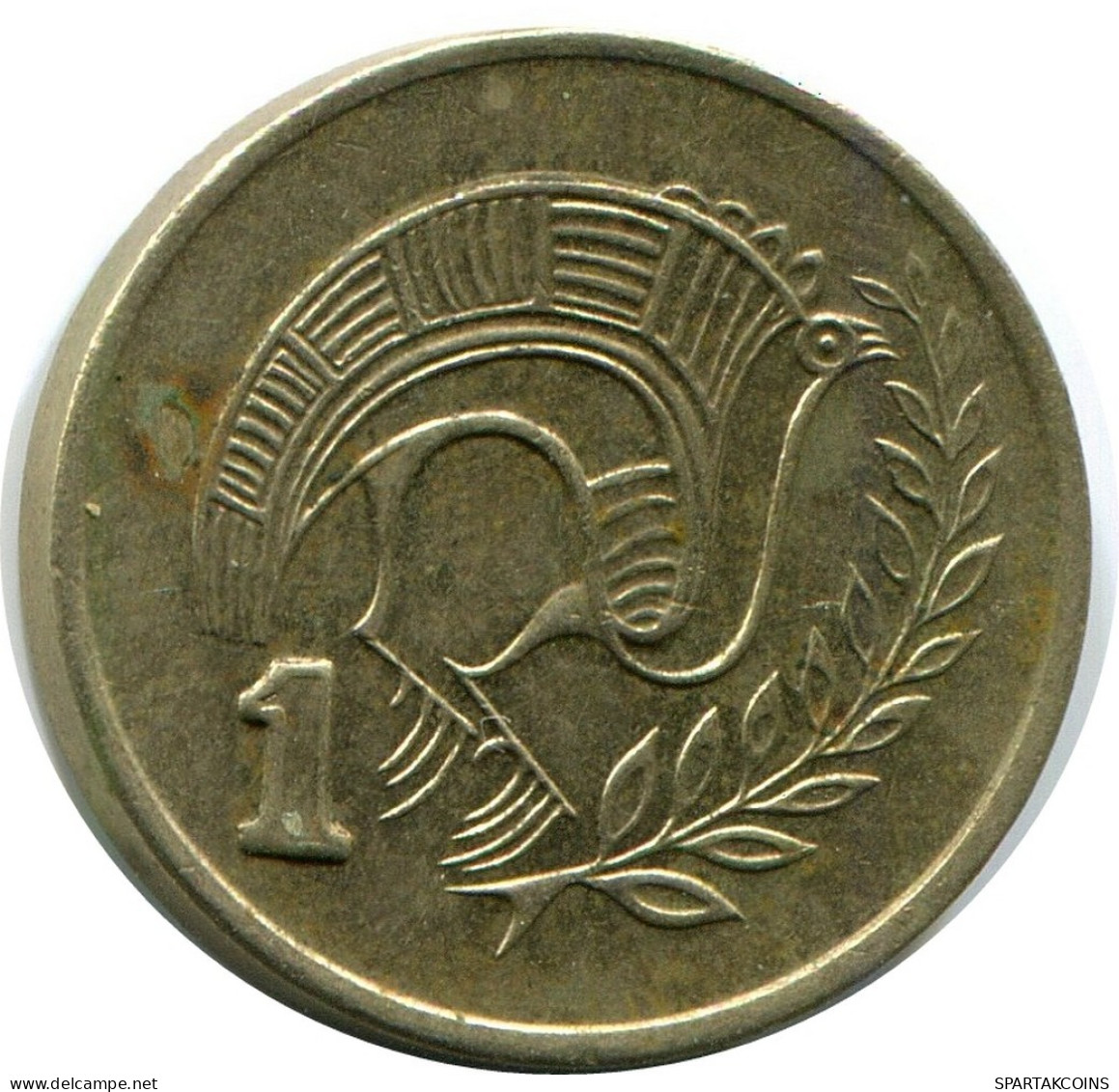 1 CENTS 1991 CYPRUS Coin #AP324.U.A - Zypern