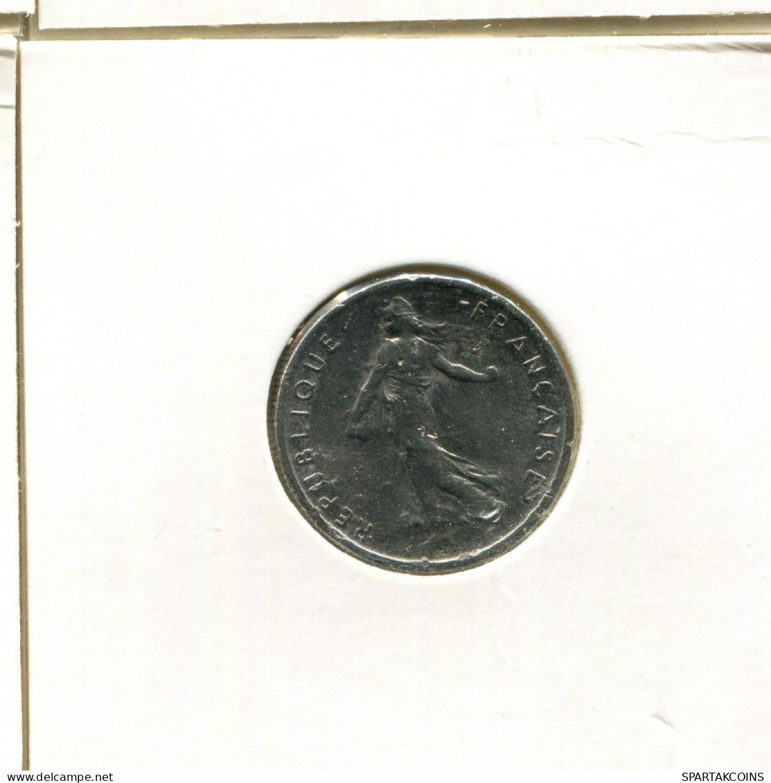 1/2 FRANC 1966 FRANCIA FRANCE Moneda #AK506.E.A - 1/2 Franc