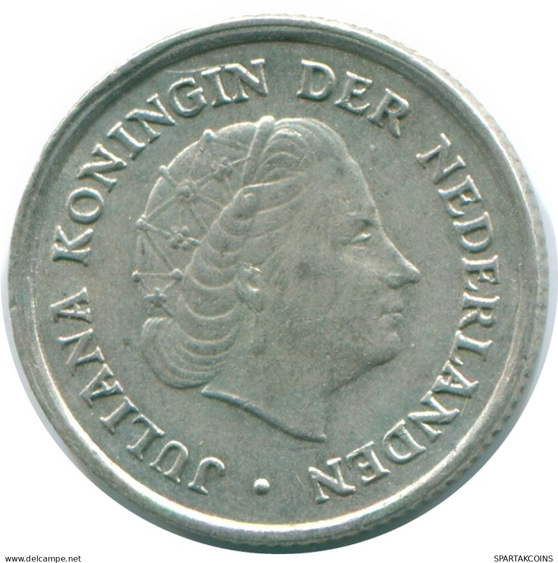 1/10 GULDEN 1970 NIEDERLÄNDISCHE ANTILLEN SILBER Koloniale Münze #NL12954.3.D.A - Niederländische Antillen