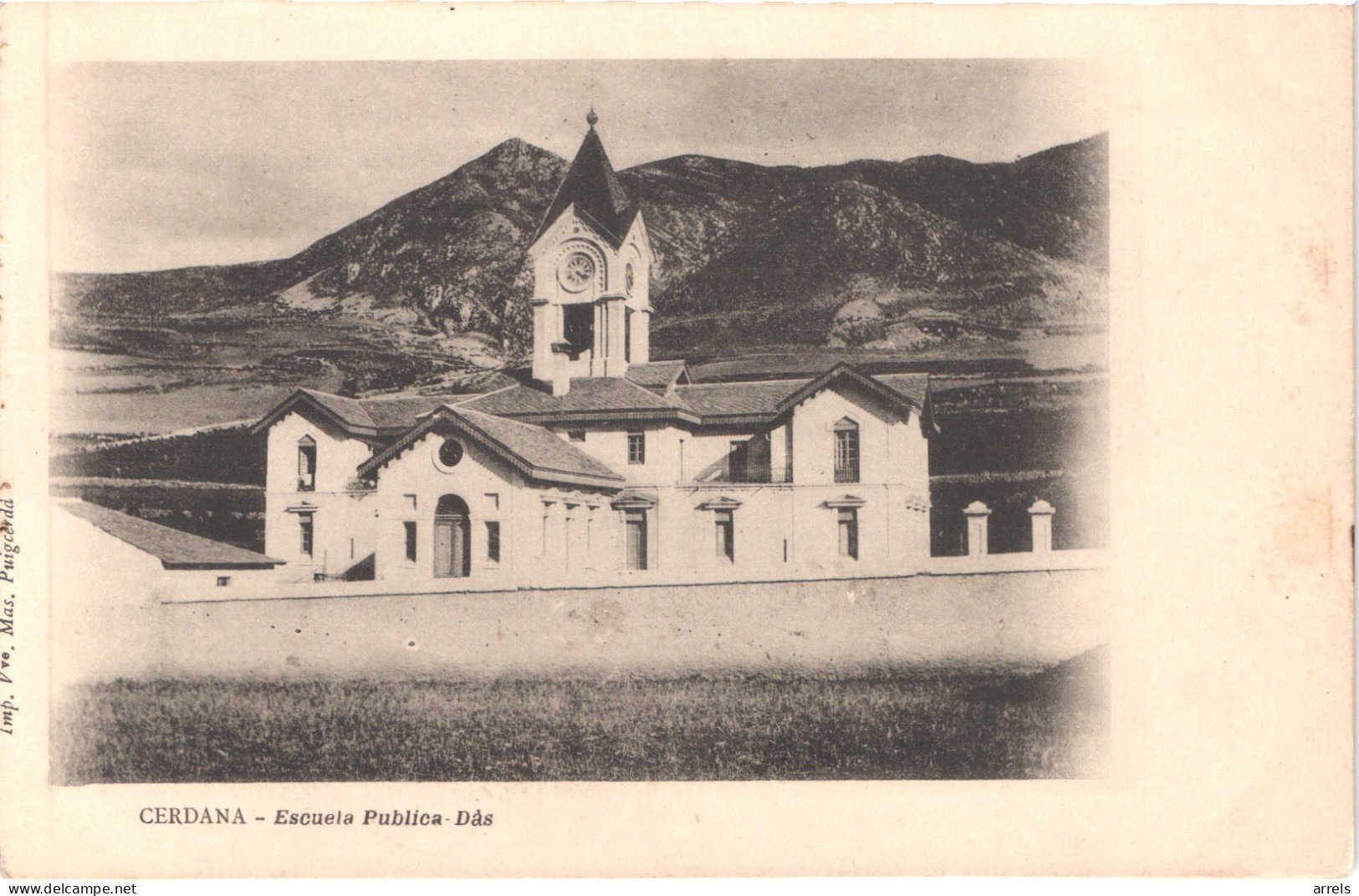 ES DAS - Veuve Mas Précurseur - Cerdana - Escuela Publica - école Publique - Belle - Gerona