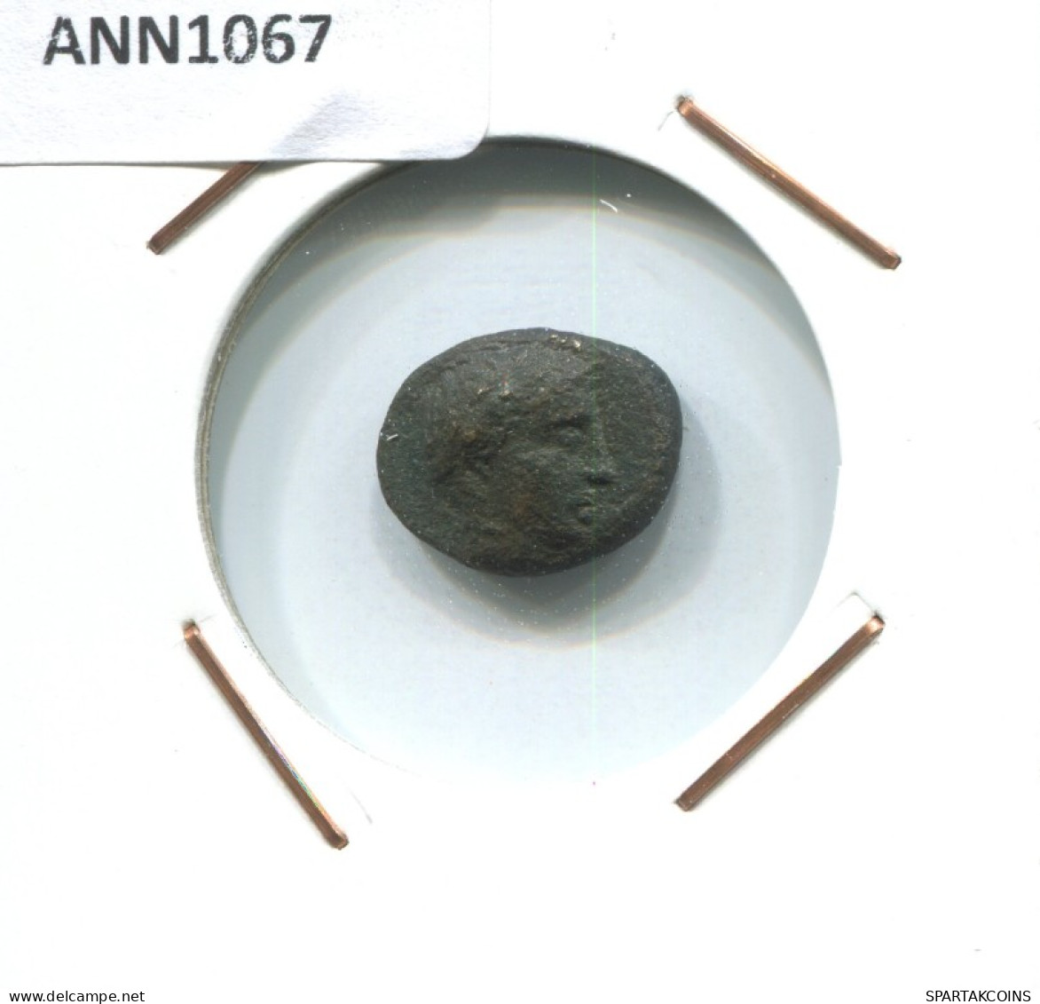 GENUINE ANTIKE GRIECHISCHE Münze 2.1g/15mm #ANN1067.66.D.A - Greche