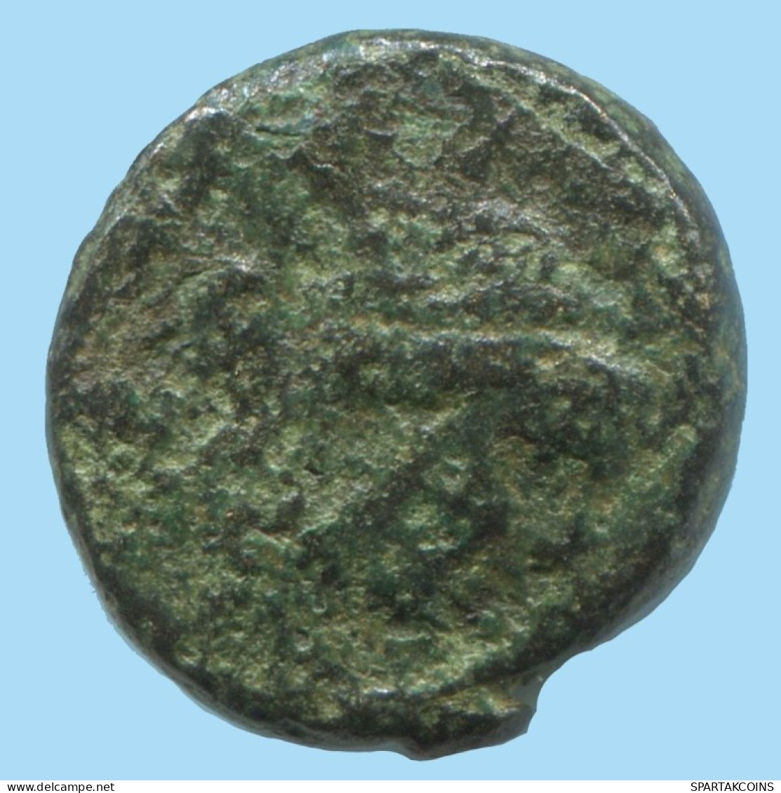 Auténtico ORIGINAL GRIEGO ANTIGUO Moneda 2.8g/14mm #AG177.12.E.A - Griechische Münzen