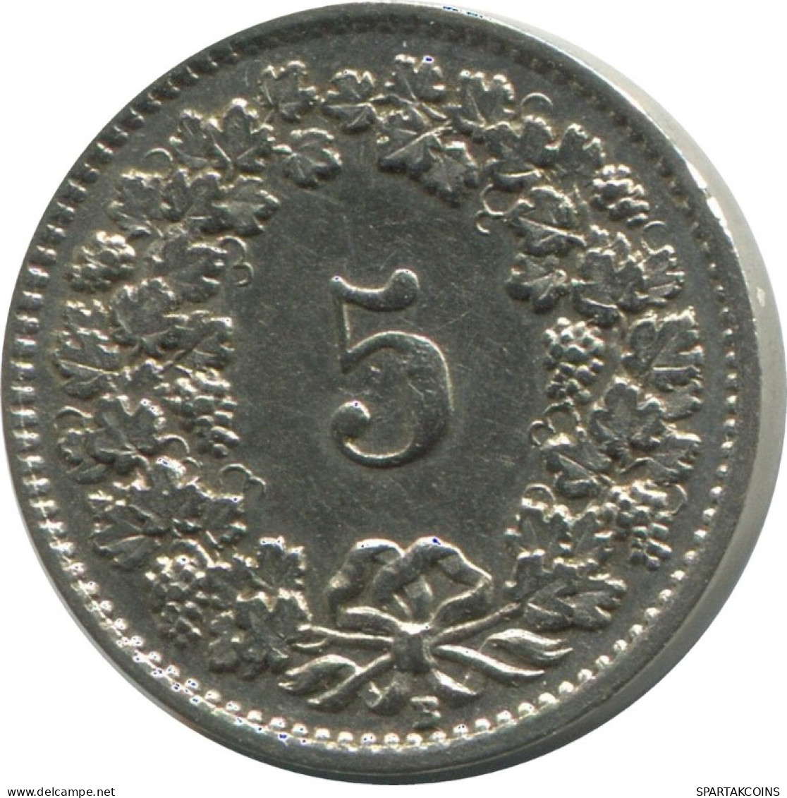 5 RAPPEN 1937 B SWITZERLAND Coin HELVETIA #AD922.2.U.A - Autres & Non Classés